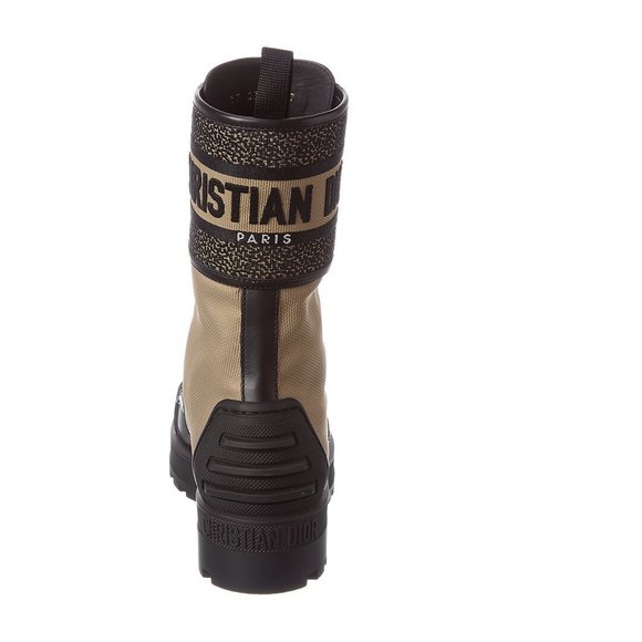 Dior D-Major Canvas & Rubber Boot - Picture 3 of 6